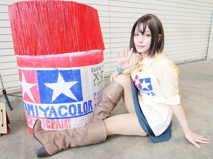 【写真・画像】プラモのモ子ちゃんコスプレ画像 10枚目