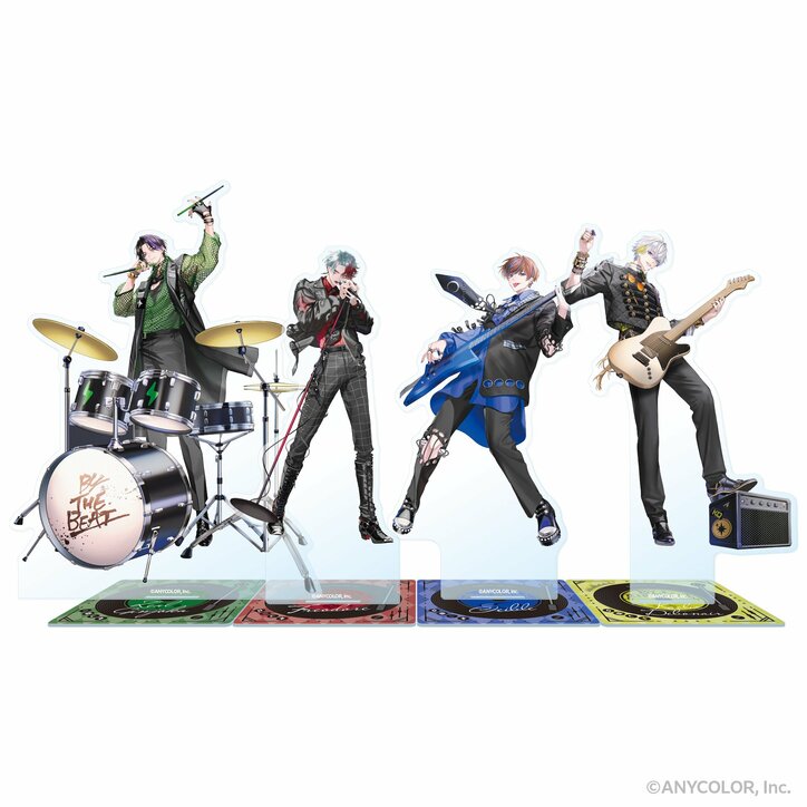 【写真・画像】NIJISANJI EN「BY THE BEAT」結成1周年！特別なビジュアルの記念グッズが3月15日発売　2枚目