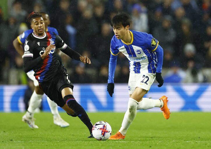 三笘薫、日本人選手の1シーズンにおけるプレミアリーグ最多得点新記録樹立
