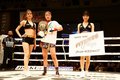 女子キック頂上決戦を制した寺山日葵「RISE女子を大きくしていく」