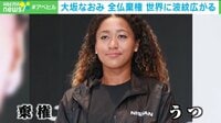 【映像】大坂選手の棄権表明受け主催側を批判 米メディア