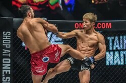 内藤大樹、判定で完勝 ムエタイ、キックボクシング両方でのタイトル奪取を宣言