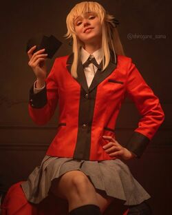 「賭ケグルイ」早乙女芽亜里の表情をリアルに再現！ロシア人コスプレイヤー・Shirogane-samaの投稿に海外ファン興奮