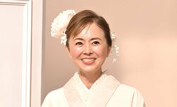 3度目の結婚をした熊谷真実（64）、8歳年下夫とのなれそめを告白「私から『付き合いましょう』って言ってチュッてしました」