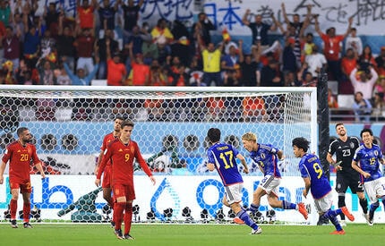 コスタリカ戦の失望から再び大金星！ 日本がスペイン&ドイツを抑えて