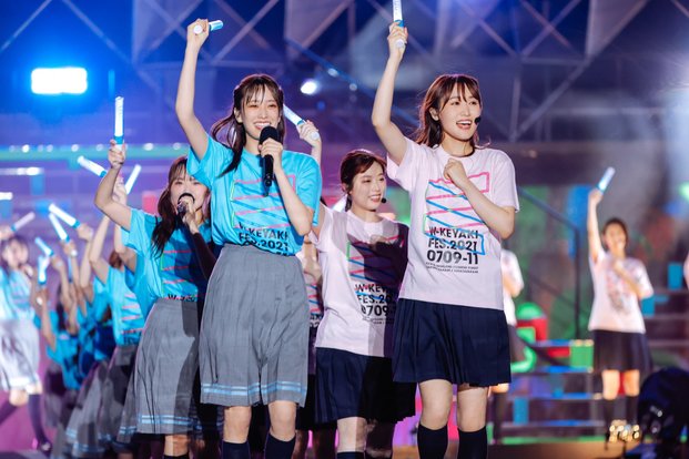 【W-KEYAKI FES. 2021 Day3】「本当に奇跡みたい」櫻坂46と日向坂46が“欅の聖地”で初の合同ライブ「またみんなで集まれて感無量」