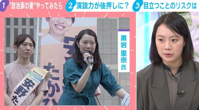 安野貴博氏（左）黒岩里奈氏（右）