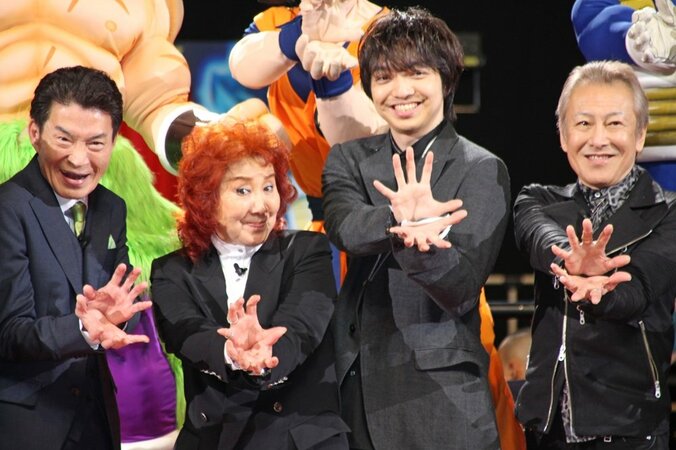 三浦大知、野沢雅子ら『ドラゴンボール超 ブロリー』声優陣と初対面し感激「震えています」 4枚目