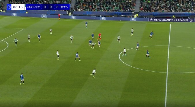 「まじで代表呼べって」守田英正、アーセナル相手に“2人剥がす”圧巻ターン→決定機演出「うますぎて声出た」CLで存在感 4枚目