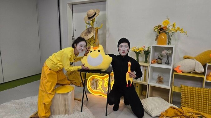 【写真・画像】金田朋子＆畠中祐が身体を張って“初笑い”をお届け！？自作ネタを披露もスベリ地獄に大撃沈　1枚目