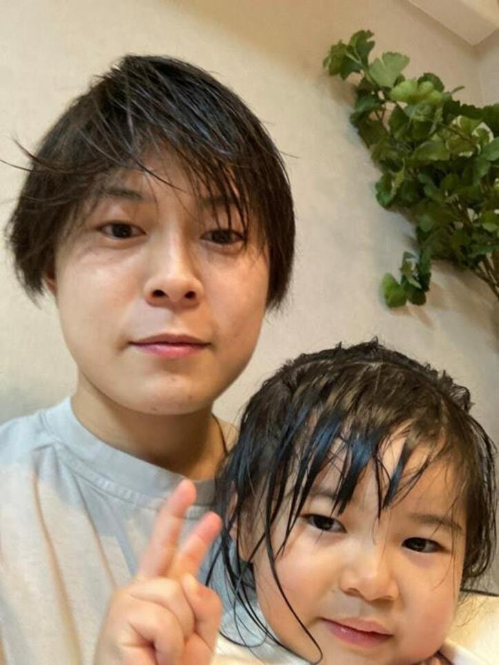  あいのり・クロの夫、娘と入浴して切なくなった理由「いつまで一緒に入ってくれるかな」 