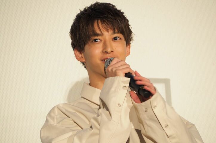 吉野北人、神尾楓珠からの“キスするぞ”の台詞に興奮「心臓が出ちゃいそう」