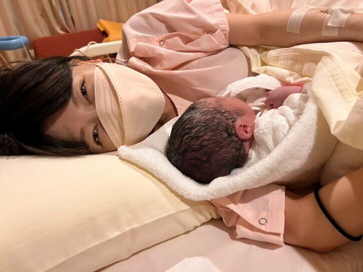 【画像】あいのり桃、第2子出産