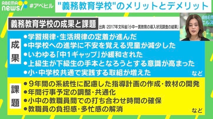 【写真・画像】小中学校は「6-3」「4-3-2」どれがベスト？ 小中同じ校舎の “義務教育学校”を取材 生徒「友達と一緒にいられるから嬉しい」 　2枚目