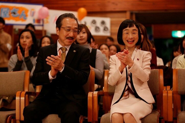 『カメ止め』の個性派女優・どんぐり、『リーガルV』でプロデューサーから大臣に“スピード出世”