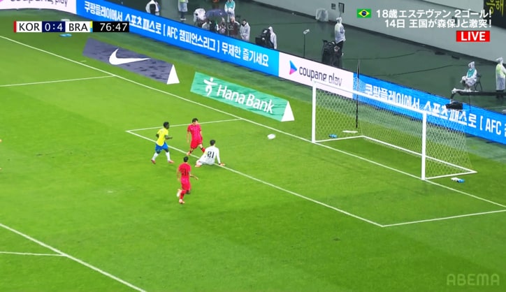 ヴィニシウスは最後に冷静フィニッシュ