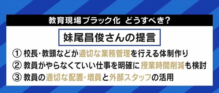 田村淳「文科省も把握してるならなぜ動かないのか」 公立教員の“定額働かせ放題”問題、給特法の改正だけでは解決しない現状も？