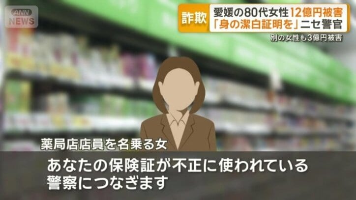 薬局店店員を名乗る女