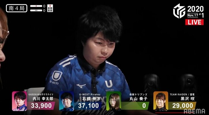 帰ってきた“キング”石橋伸洋 待ちに待った初トップにファンもチームメイトも大喜び／麻雀・Mリーグ