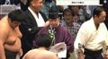 「あぁ、土俵に穴が」「なんか出てきた」大相撲千秋楽、最後の最後に驚きの光景「これは初めて見た」カメラが捉えた貴重な瞬間