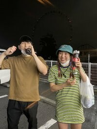 フワちゃん＆オードリー春日の仲睦まじい2ショットに「仲のいいカップル」「可愛い」と反響