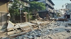 熊本地震で国登録文化財の老舗温泉旅館も被害　床材盛り上がり、亀裂広がる