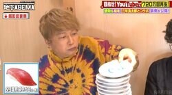 香取慎吾、大食いYouTuberと回転寿司でガチンコ対決「フードファイターみたい…」勝敗の行方は！？