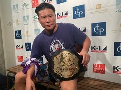 「この前の1発は痺れた」K-Jee、世界王者・カリミアンを失神KOの愛鷹亮に宣戦布告