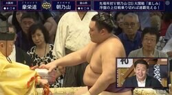 先場所優勝・朝乃山、いきなり大関撃破　力感溢れる相撲にファン「化けた」「本物」