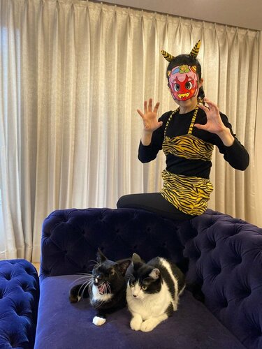 藤あや子のラムちゃん風“鬼コスプレ”姿に絶賛の声「最高です