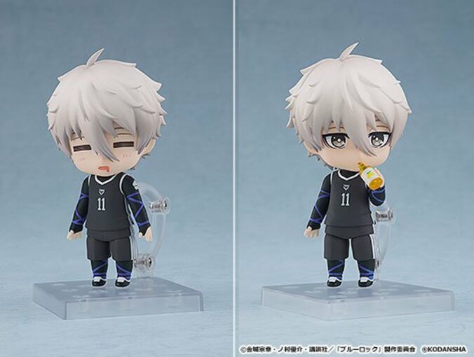 【写真・画像】アニメ『ブルーロック』の「潔 世一」と「凪 誠士郎」のねんどろいどが再登場！3種類の交換用表情とオプションパーツも付属　6枚目