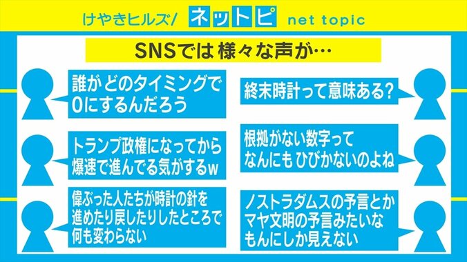 SNSでの「終末時計って意味ある？」の声に柴田阿弥は「ただ警告されるより数字の方がリアリティーがある」 3枚目