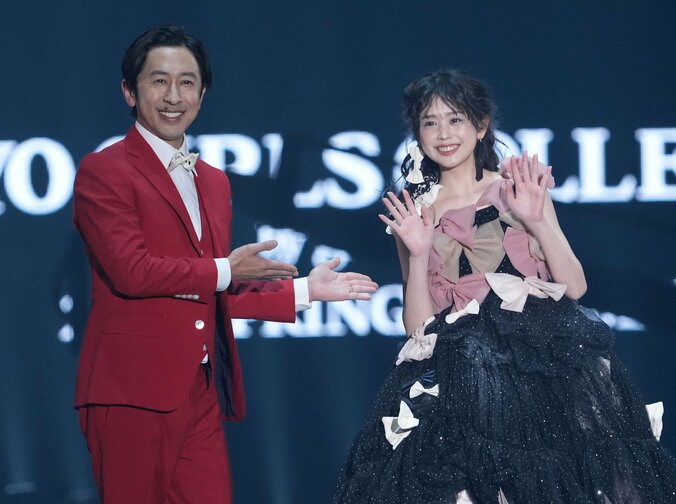 【写真・画像】カジサック、娘・叶渚と初共演！ドレス＆タキシード姿の“結婚式のようなステージ”に「ホンマに泣きそうになった」　1枚目