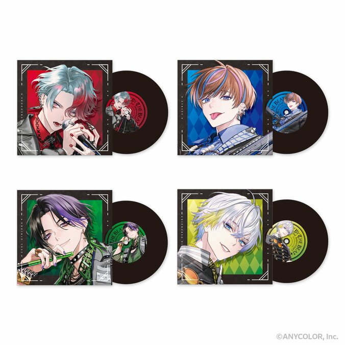 NIJISANJI EN「BY THE BEAT」結成1周年！特別なビジュアルの記念グッズが3月15日発売 4枚目