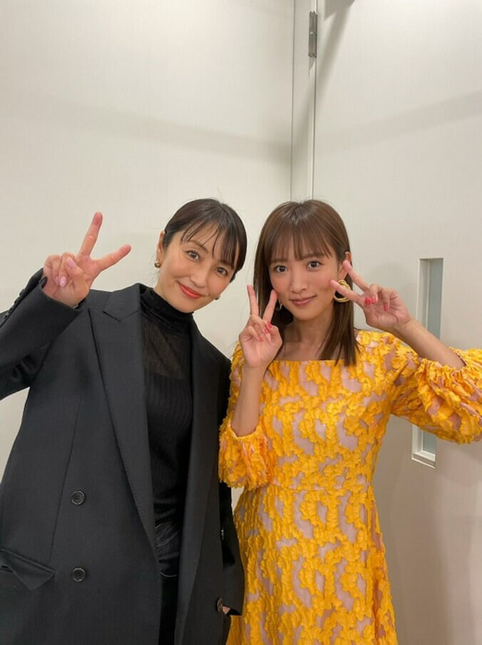 矢田亜希子、結婚を報告した夏菜を祝福「可愛い夏菜！結婚おめでとう！！」 1枚目