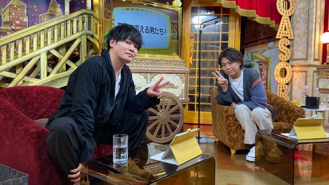 やっぱり息が合わない？浪川大輔＆細谷佳正、協力チャレンジで再び口論勃発『声優と夜あそび』 1枚目