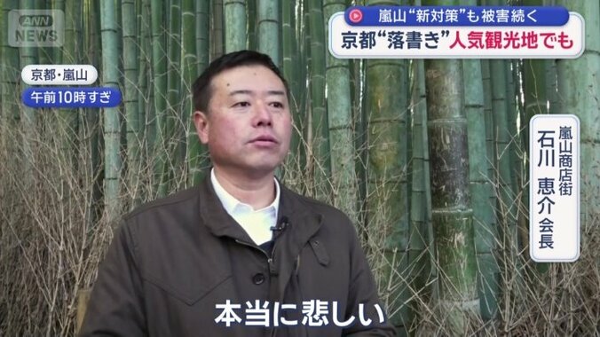 嵐山商店街　石川恵介会長