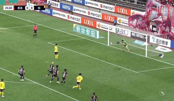 細谷真大のパネンカPKを易々キャッチする早川友基