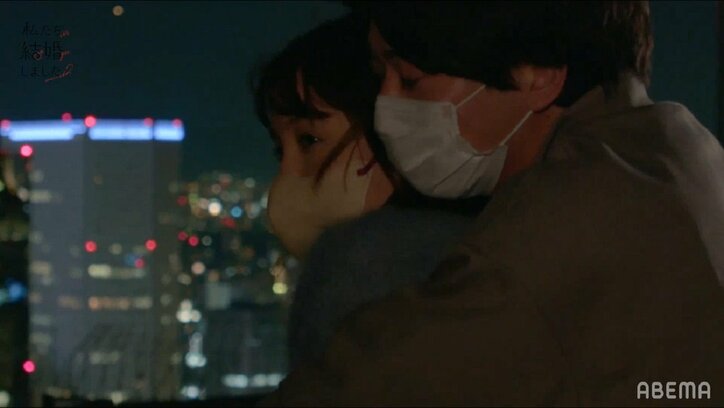 トリンドル玲奈「航大のことが、めっちゃ好き」浅香航大「愛してる」夜景を見ながらバックハグ『私たち結婚しました2』第4話