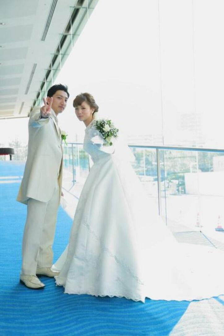  後藤祐樹の妻、ウェディングフォトを初公開「夫婦共々宜しくお願いしまーす」 