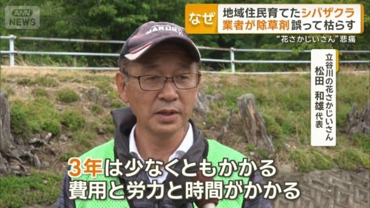 立谷川の花さかじいさん　松田和雄代表