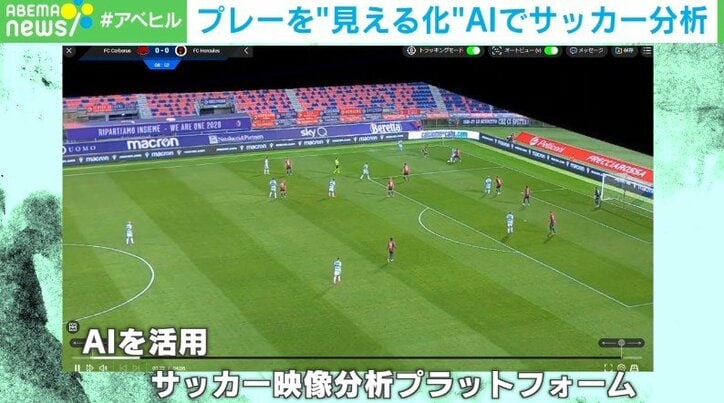 「日本サッカーを強く」 世界有数のクラブも利用 AI分析ツールが担う役割「より賢くてうまい選手が増えてくる」