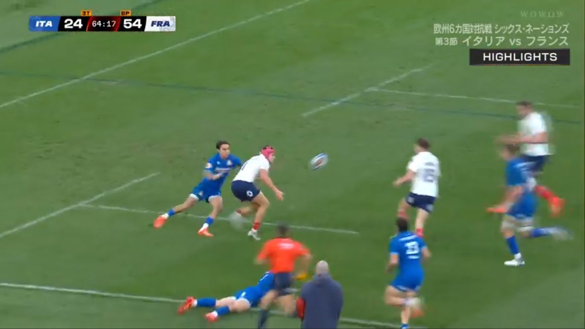 ゴロキック→ラストパス