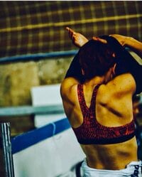 太田りゆ、鍛え上げられた見事なバックショットに「綺麗な背中」と称賛の声／ガールズケイリン