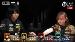 「これは無理！」回避不能のダブルリーチ 待ちも字牌のシャンポン待ちという超絶配牌「最速決着」／麻雀・Mリーグ