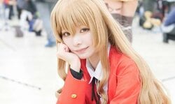 Heart-Throbbing Strong and Cute Gaze! Toradora! Taiga Cosplay with Particular Attention to Eyeliner and Eyebrows