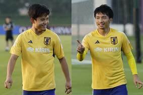 【W杯】久保建英＆柴崎岳「髭剃らないほうがいいよ」「悩むな…」　軽妙やり取りに「イケメンすぎ」