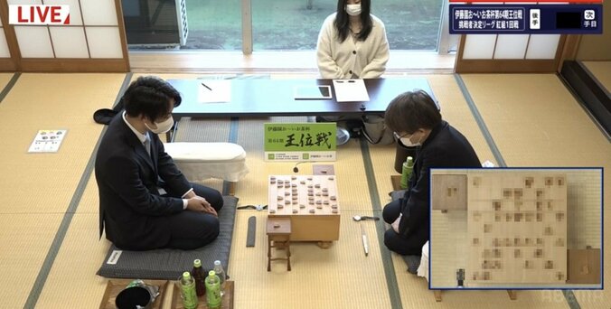 羽生善治九段VS徳田拳士四段 注目の戦型は「角換わり」に／将棋・王位戦挑決リーグ 1枚目