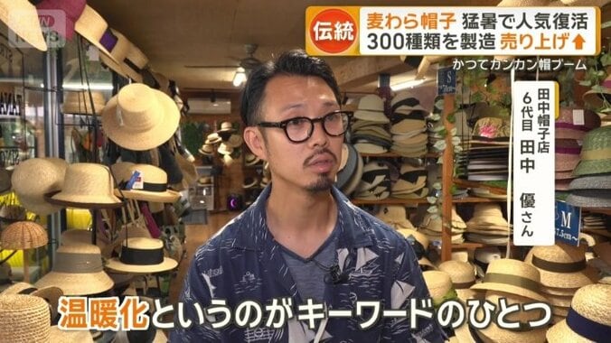 店主は“ブームが再燃している”と話す