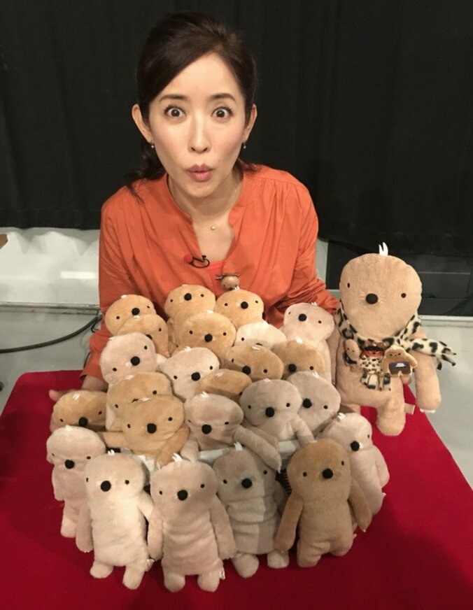 江口ともみ、紛失中の大事なぬいぐるみ“もぐたろう”に7人の子分 1枚目